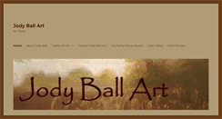 Desktop Screenshot of jodyballart.com